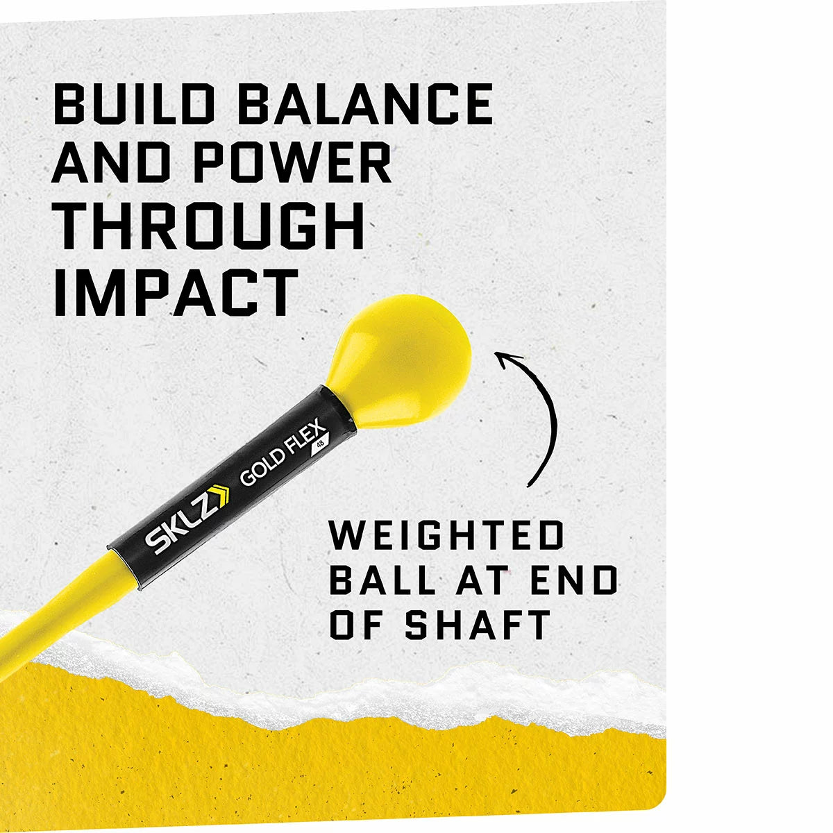 SKLZ Gold Flex Golf Swing Trainer in 2 Sizes