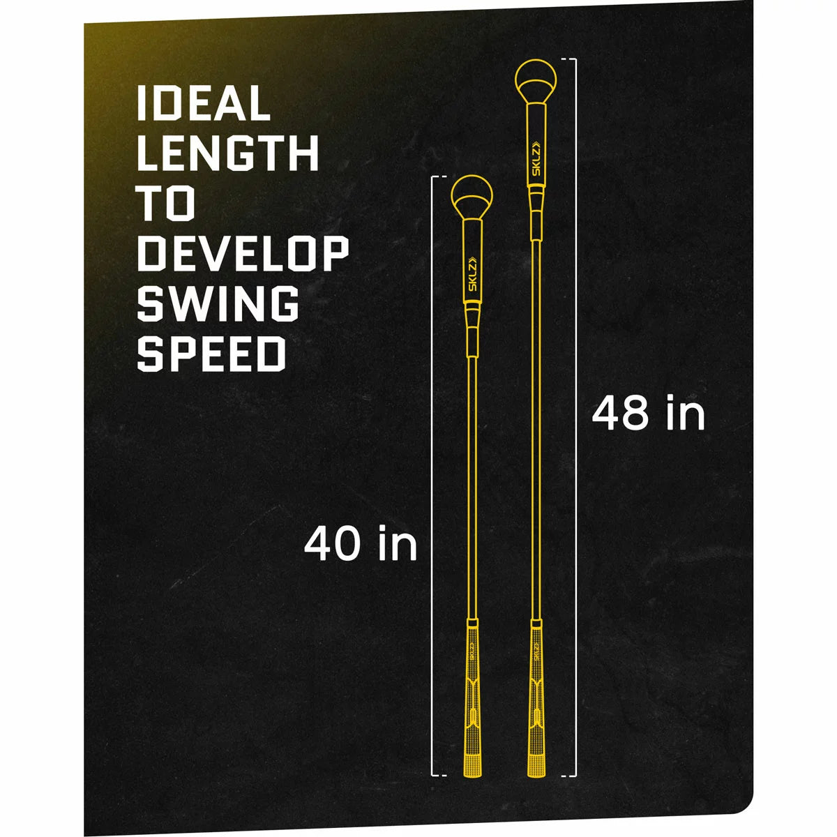SKLZ Gold Flex Golf Swing Trainer in 2 Sizes