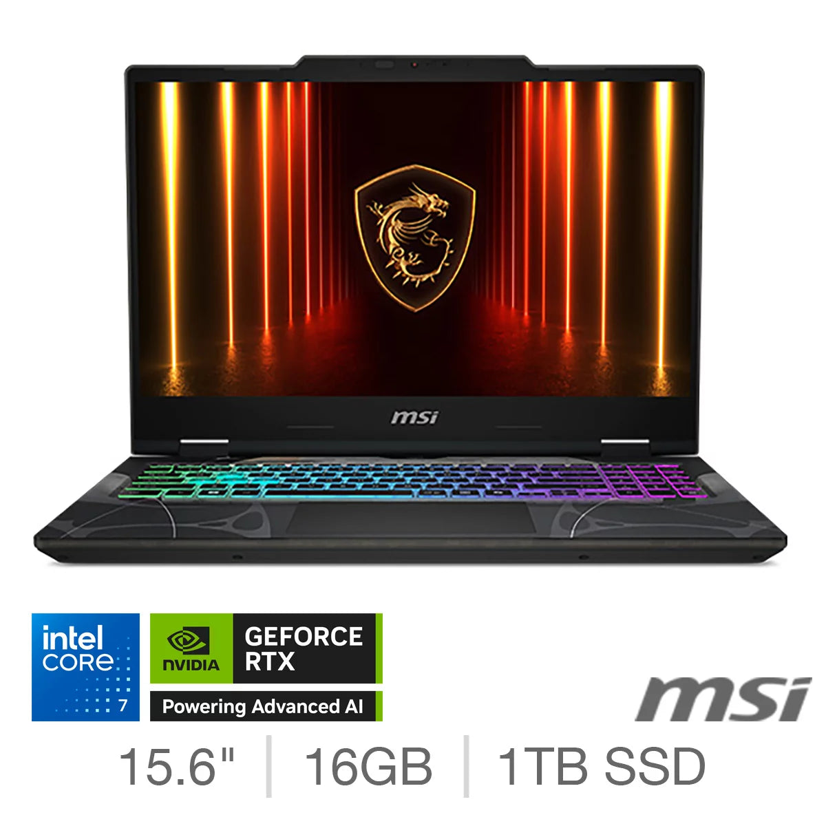 MSI Cyborg 15 B2RW, Intel Core 7, 16GB RAM, 1TB SSD, NVIDIA GeForce RTX 5060