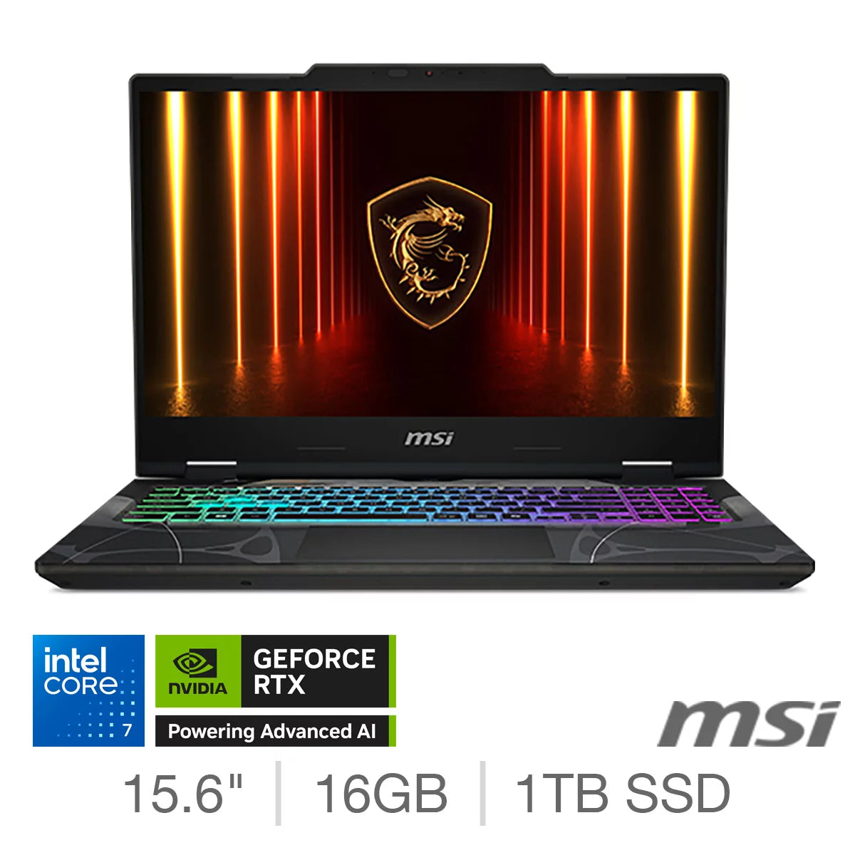 MSI Cyborg 15 B2RW, Intel Core 7, 16GB RAM, 1TB SSD, NVIDIA GeForce RTX 5050