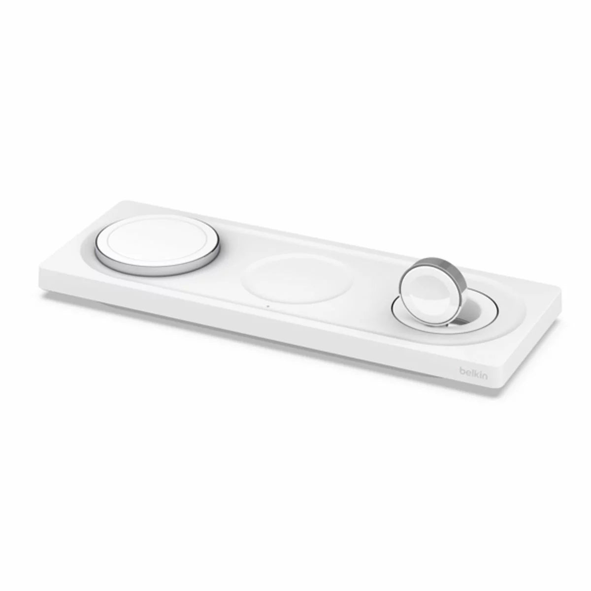 Belkin 3-In-1 Wireless Charging Pad With MagSafe White - WIZ016MYWH-APL