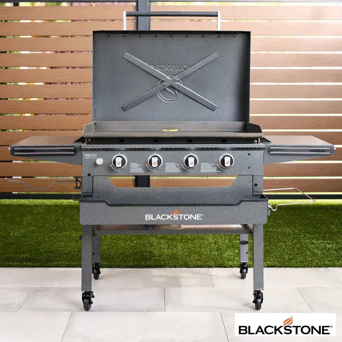 Blackstone Omnivore 36" Griddle Gas Barbecue with Hood & Front Shelf