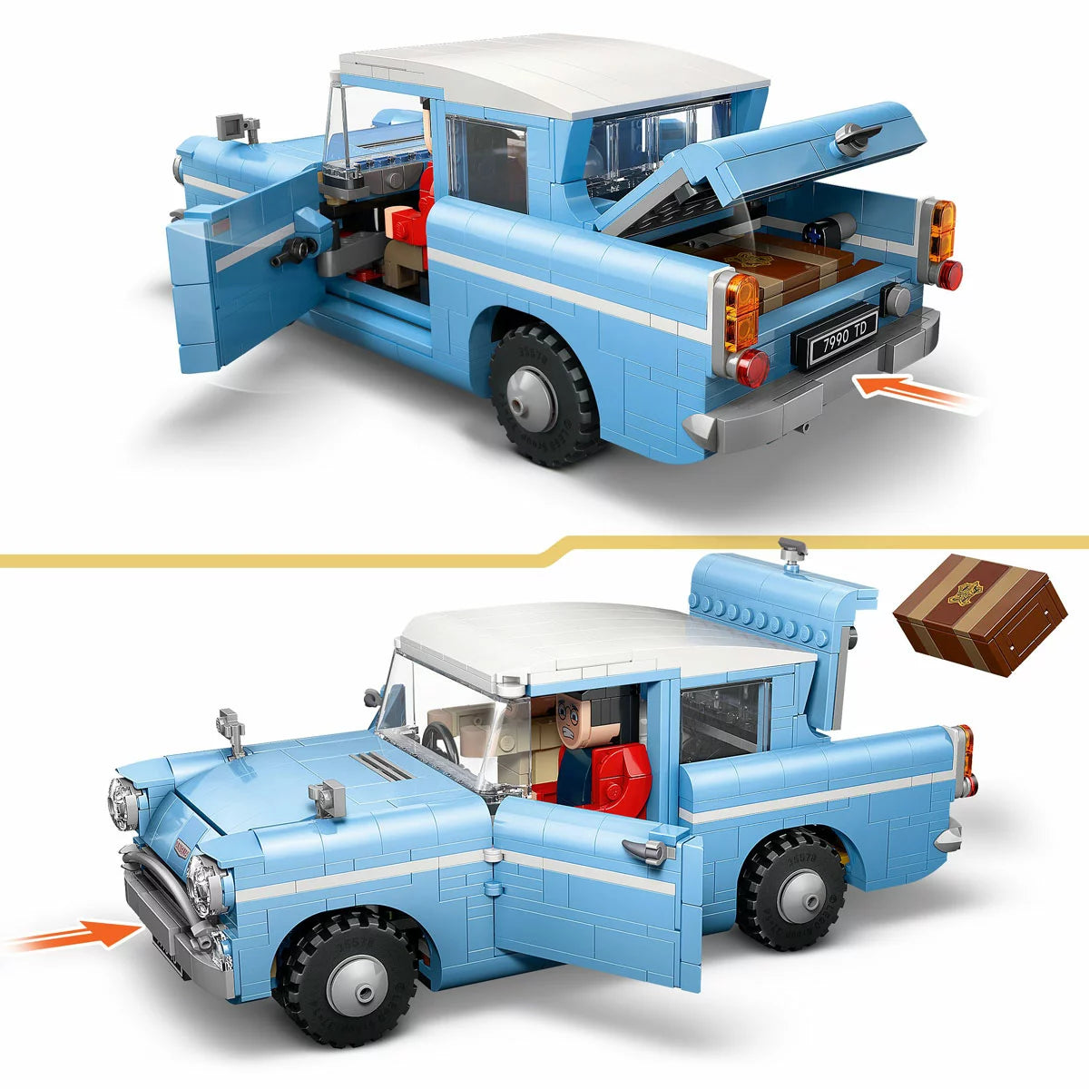 LEGO Harry Potter Enchanted Flying Ford Anglia Model 76470 (14+ Years)
