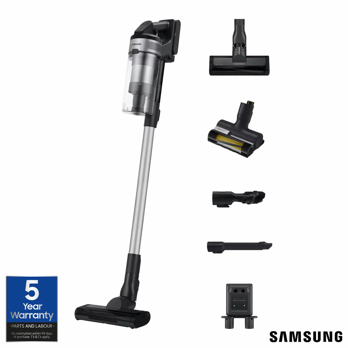 Samsung VS15A60AGR5/EU Jet 65 Pet Max Cordless Vacuum Cleaner in Teal/Silver