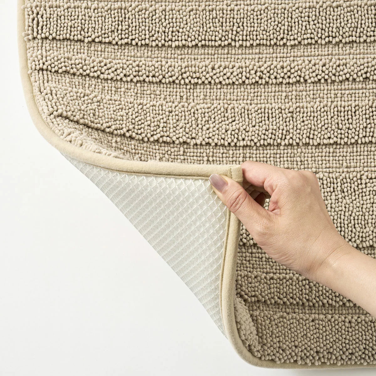 Evergrace Home Chenille Memory Foam Bath Mat, 61 x 91 cm