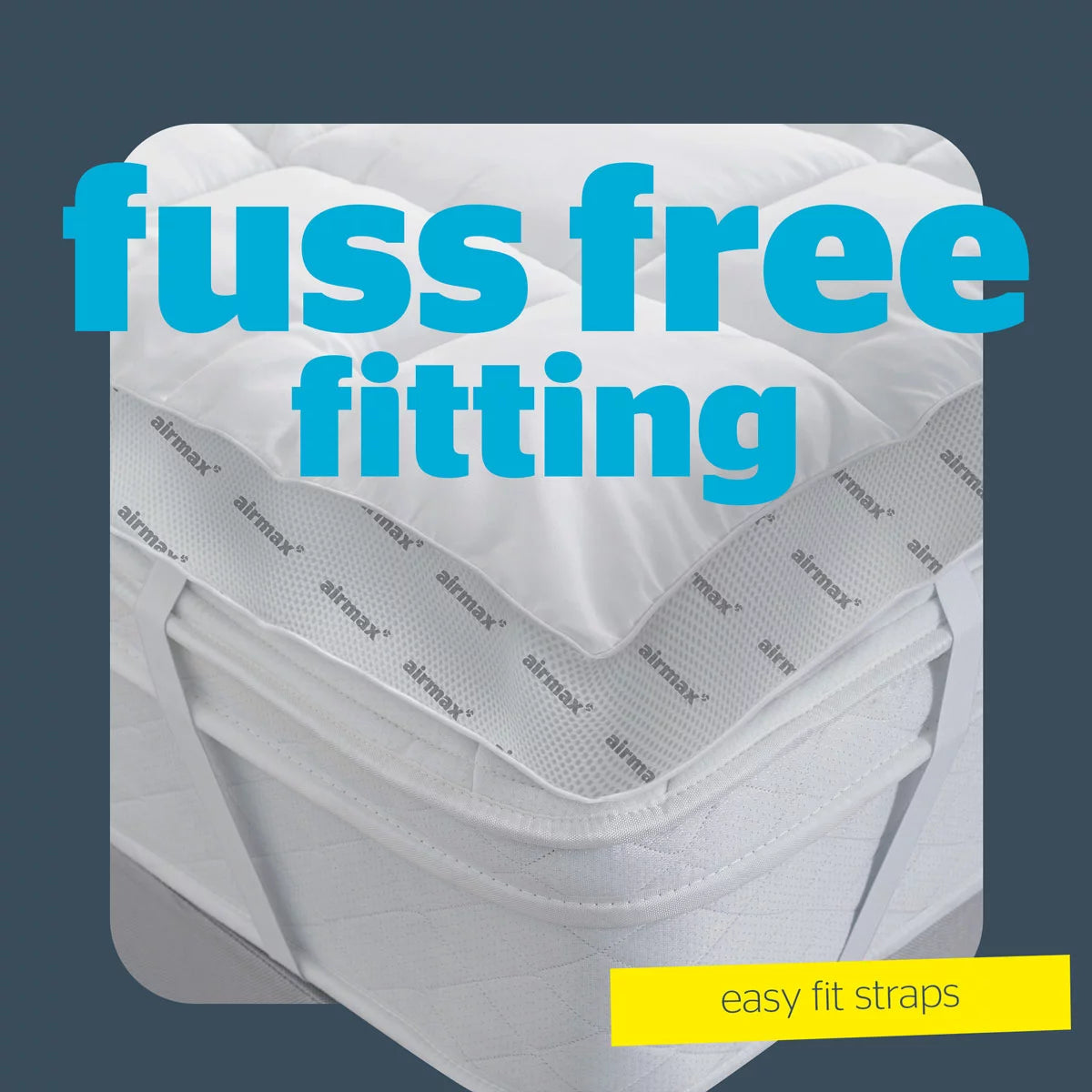 Silentnight Airmax 1000 Mattress Topper in 4 Sizes