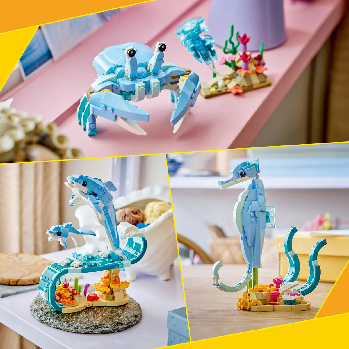 LEGO Creator Sea Animals: Beautiful Dolphins - Model 31385 (9+ Years)