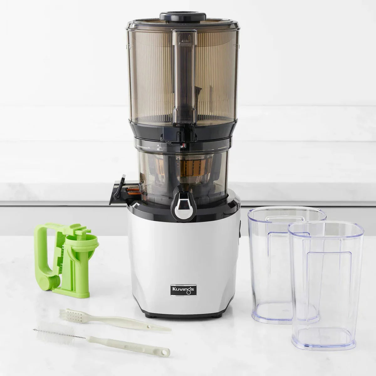 Kuvings AUTO10s Slow Juicer with Citrus Attachment plus Ice Cream & Smoothie Set