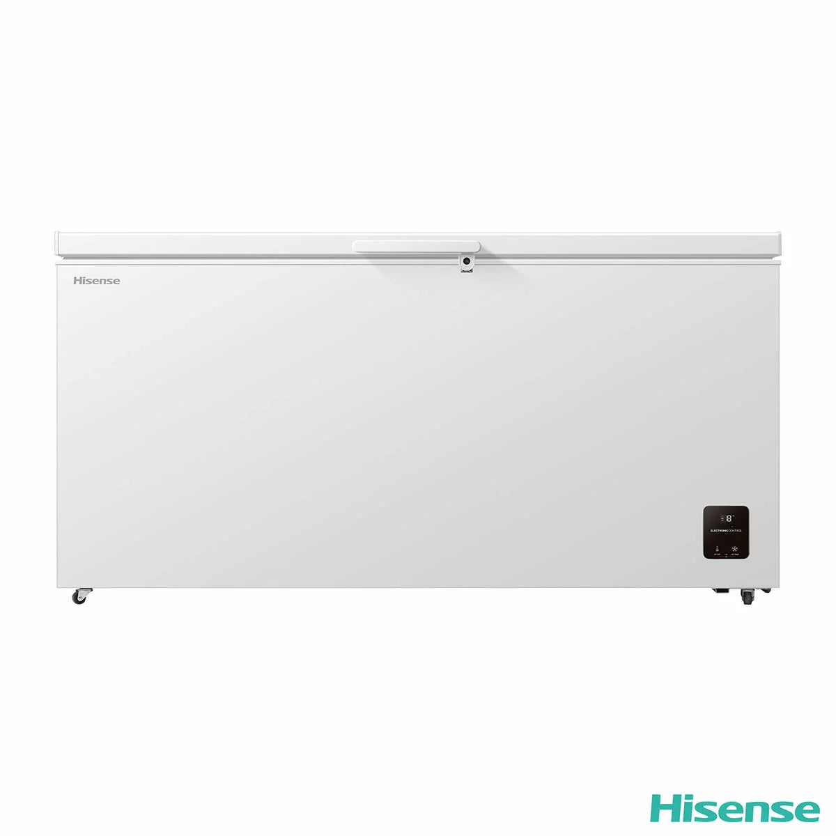 Hisense FC650D4AWLYE, 500L High Capacity Chest Freezer, E Rated in White