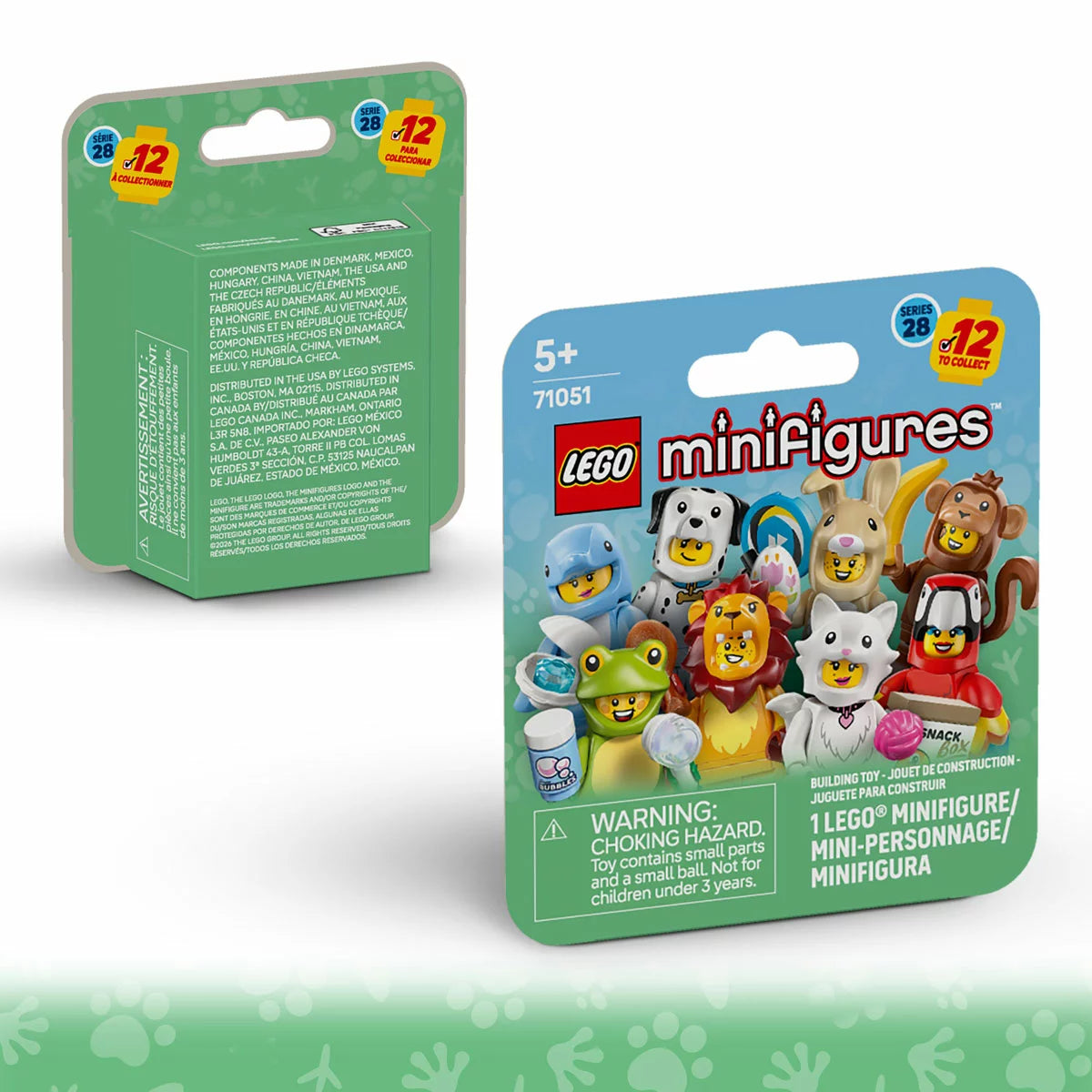 LEGO Minifigures Animal Series 28 - Model 71051 (5+ Years)