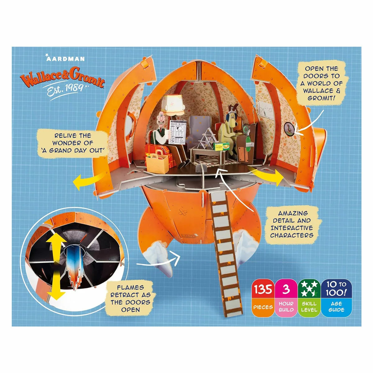 Build Your Own Wallace & Gromit Rocket