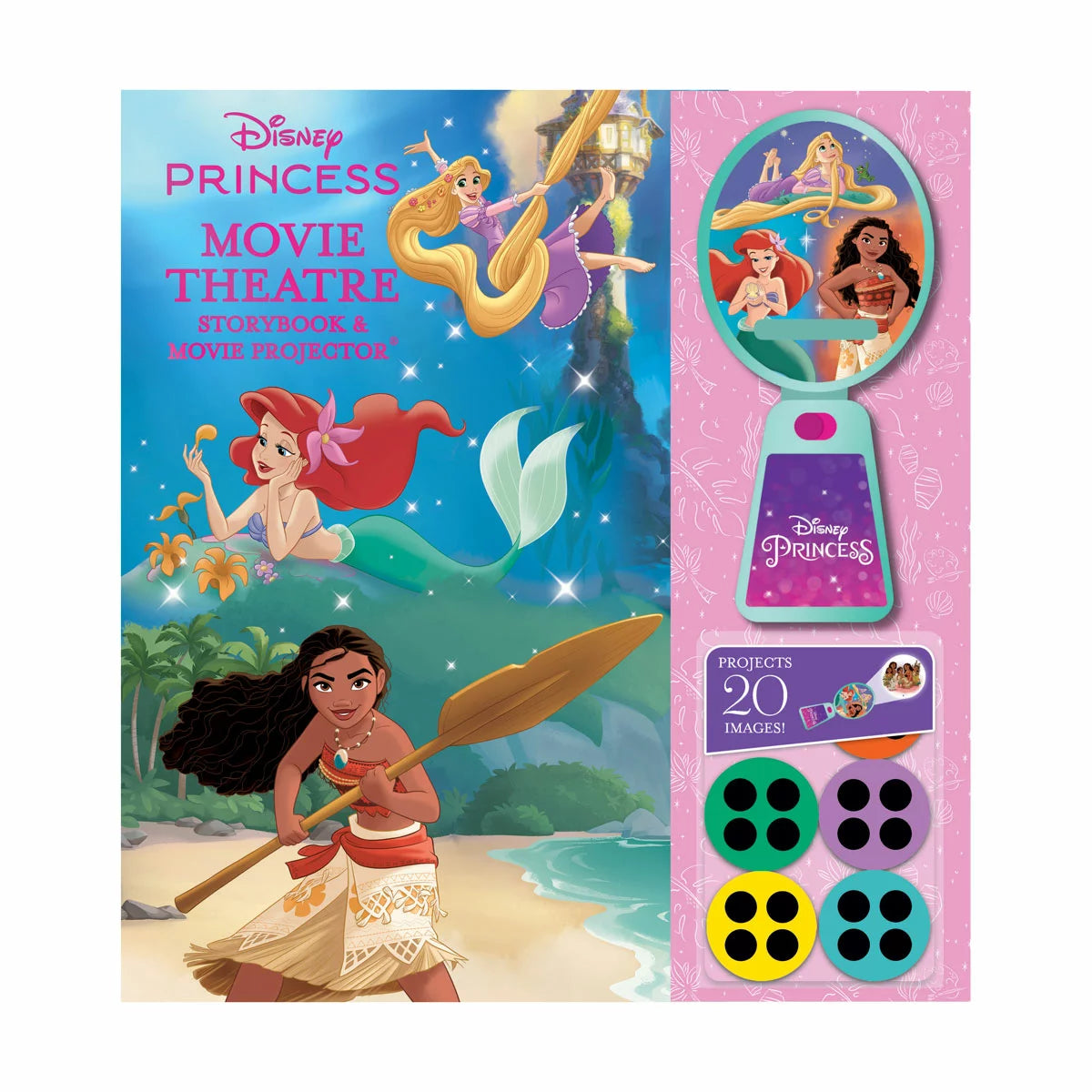 Movie Projector in 3 Options: Paw Patrol, Disney Princess or Spidey