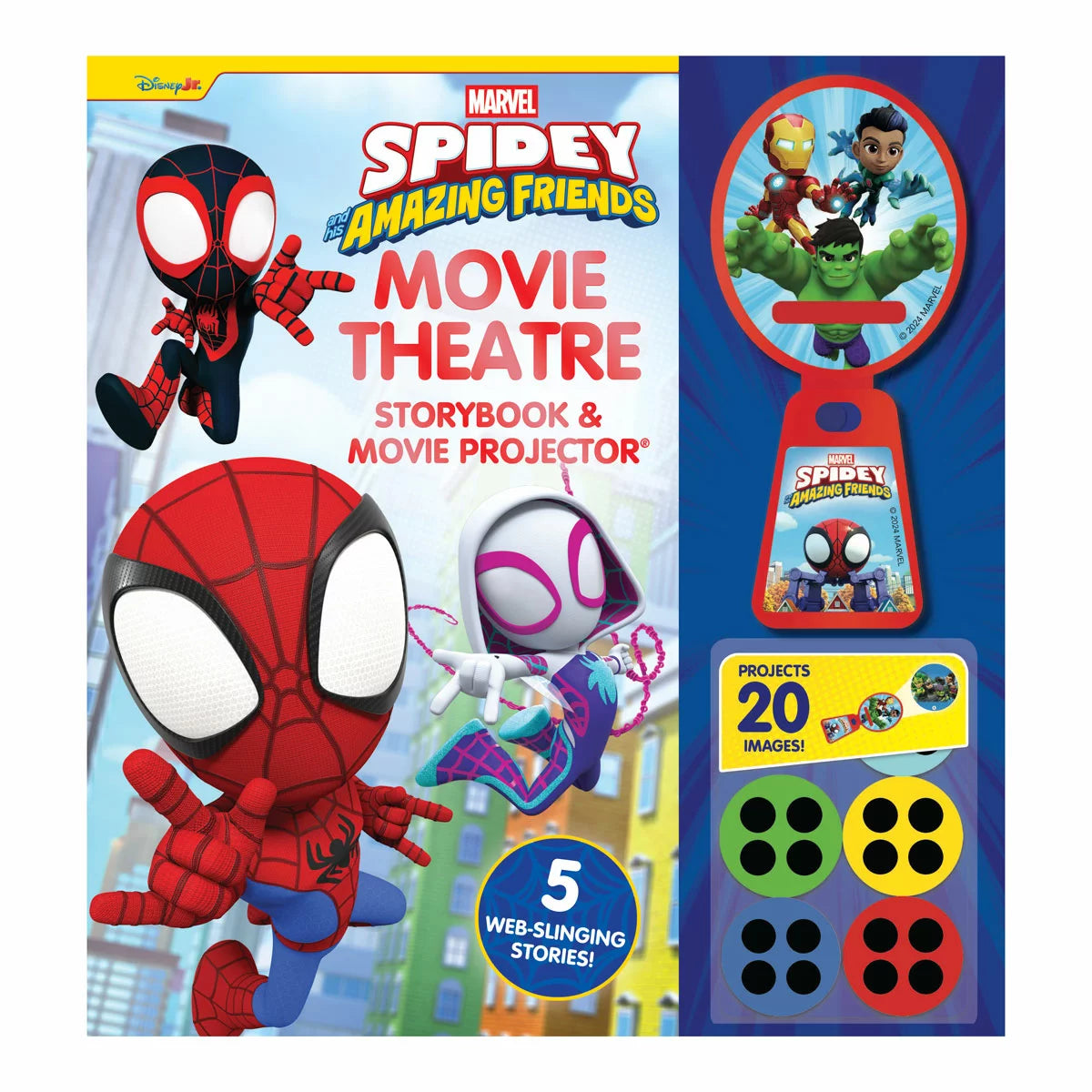 Movie Projector in 3 Options: Paw Patrol, Disney Princess or Spidey