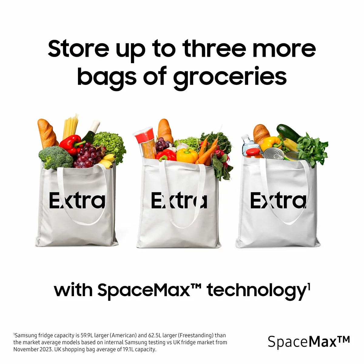 Samsung Series 6, SpaceMax RS70F64KETEU 640L Side by Side Fridge Freezer