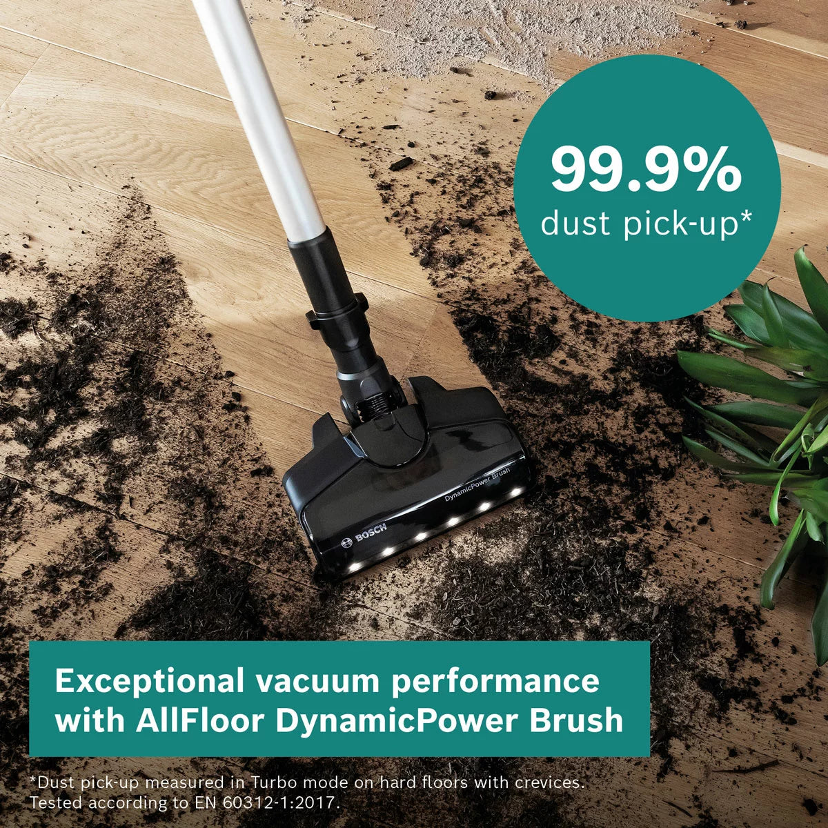 Bosch CS71HYGGB Unlimited 7 Aqua Cordless Vacuum Cleaner & Mop in White &