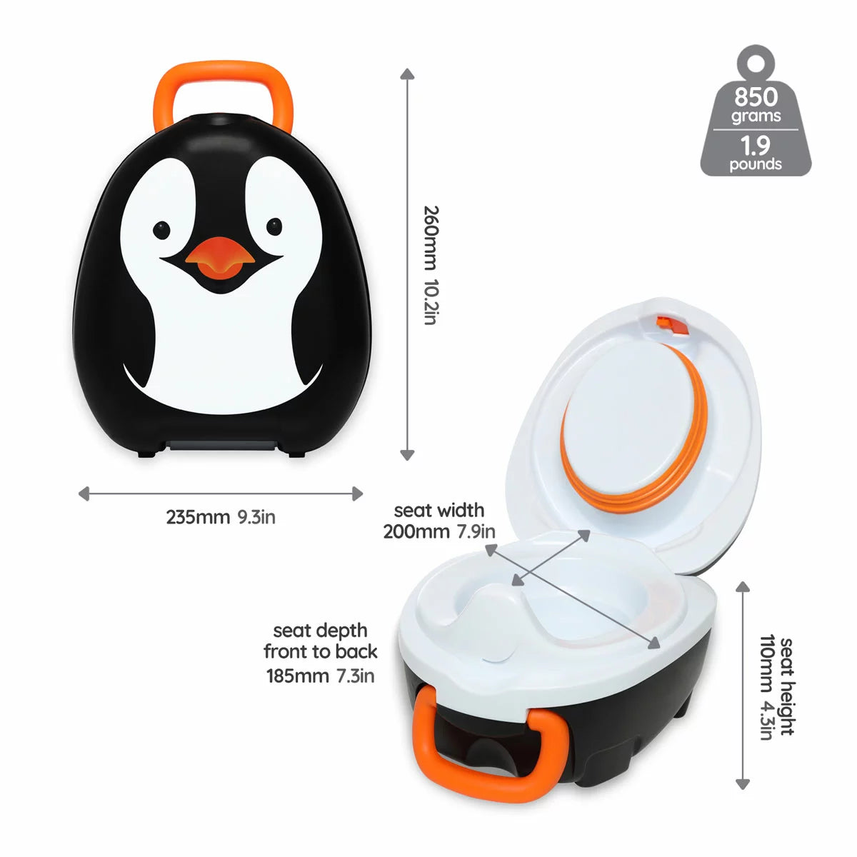 My Carry Potty, Penguin