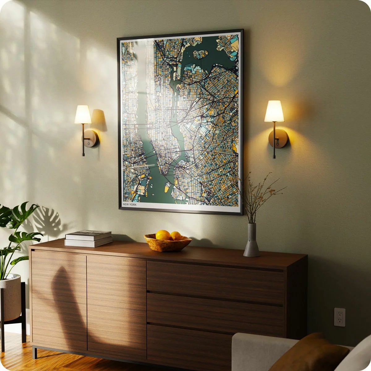 Globe Electric Wireless Rechargeable LED Integrated Wall Sconce, 2 Pack, view 8
