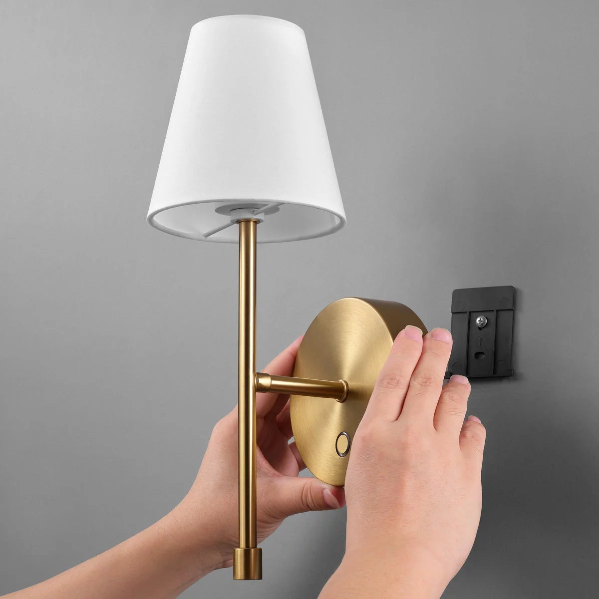 Globe Electric Wireless Rechargeable LED Integrated Wall Sconce, 2 Pack, view 18