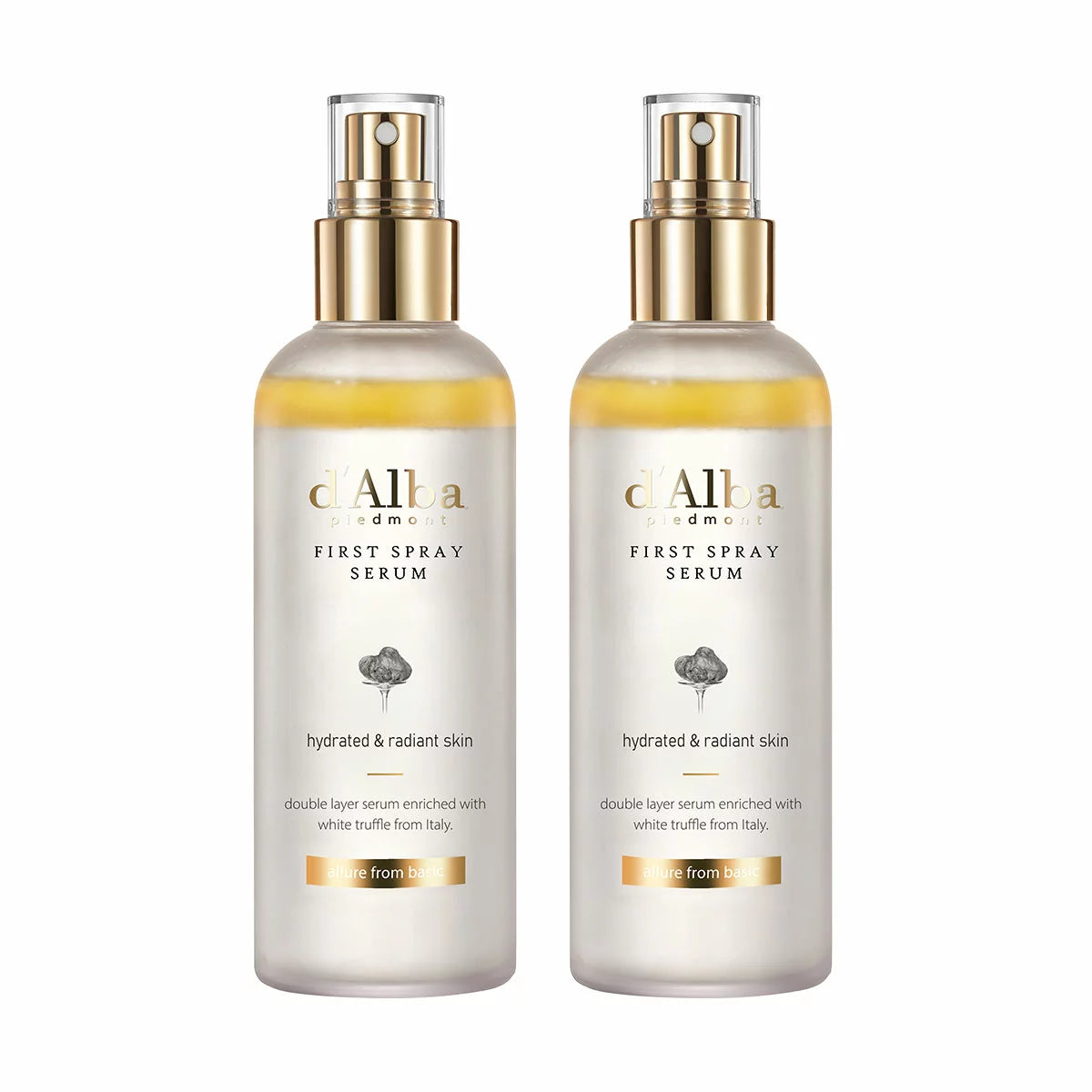 d'Alba White Truffle First Spray Serum, 2x 180ml