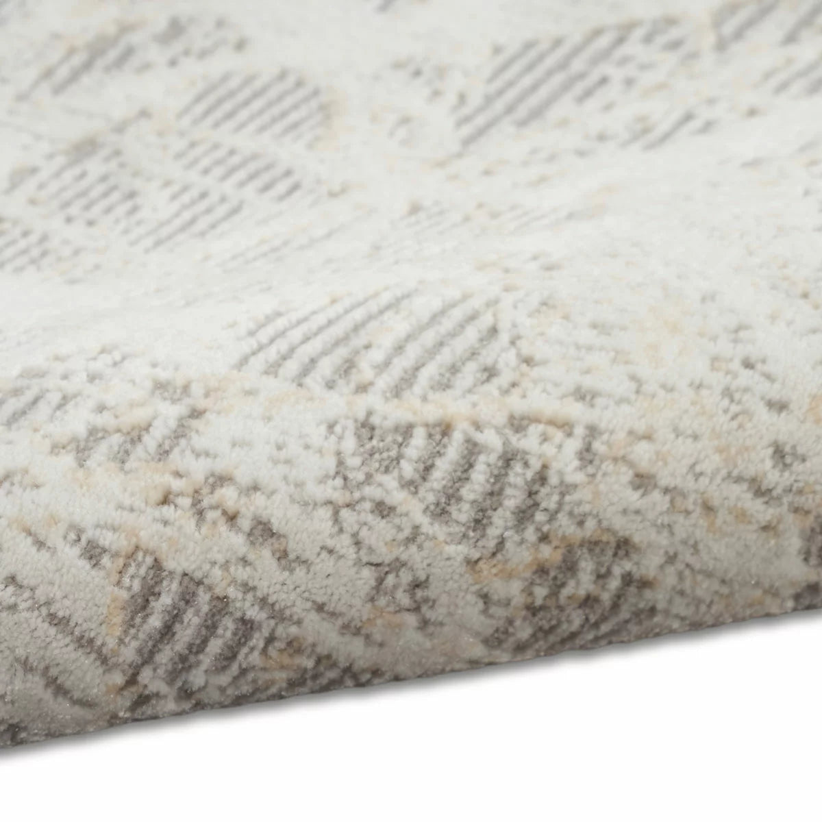 Calvin Klein Rush Grey Ivory Rug, in 2 Sizes