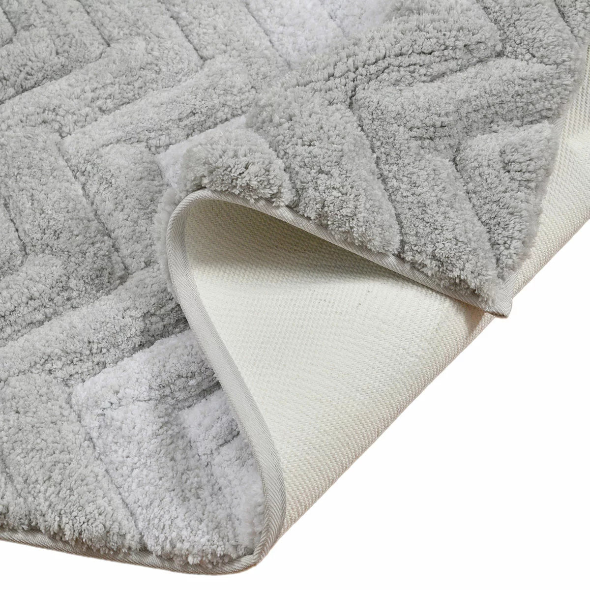 Riviera Home Chevron Ombre Bath Mat, 55 x 91 cm