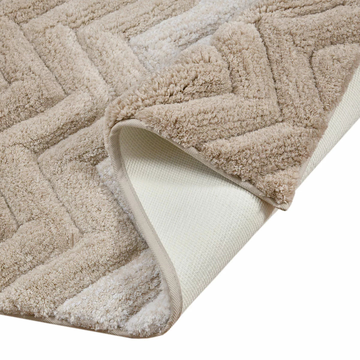 Riviera Home Chevron Ombre Bath Mat, 55 x 91 cm