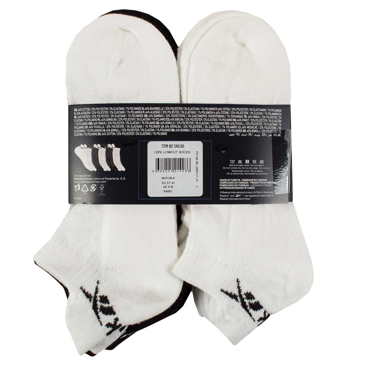 Reebok Ladies Low Cut Sock 10 Pack