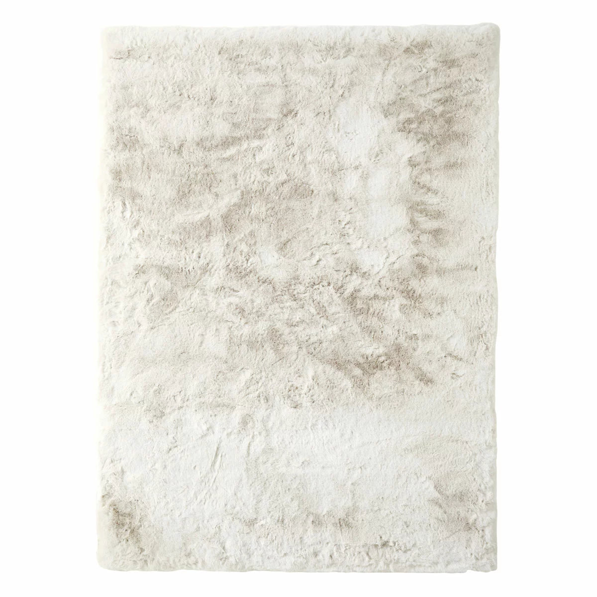 Concept Looms Heavenly Faux Fur Dove Rug, in 3 Sizes