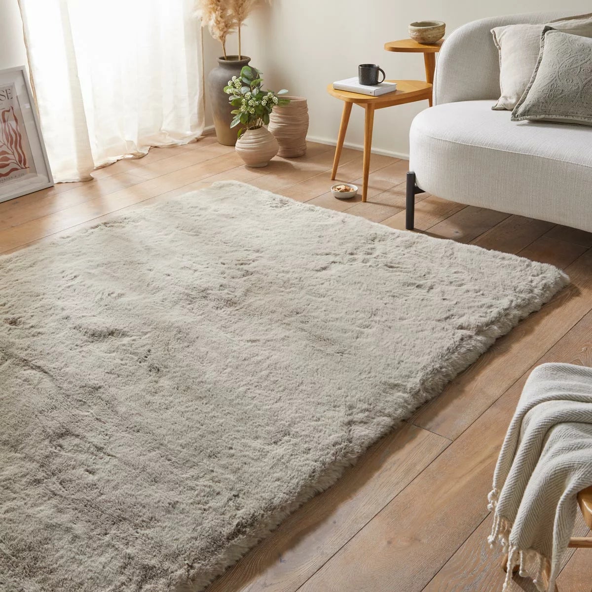 Concept Looms Heavenly Faux Fur Mink Rug, 230 x 300 cm, view 2