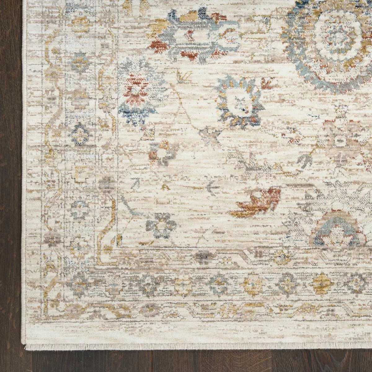 Nourison Antique Fusion Ivory Multi Rug, in 3 Sizes