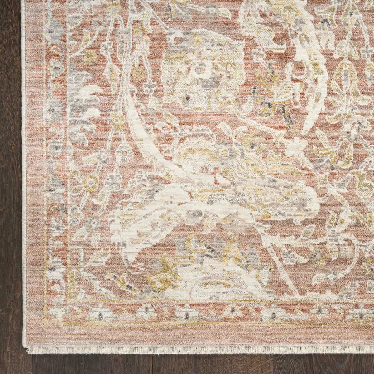 Nourison Antique Fusion Brick Rug, in 3 Sizes