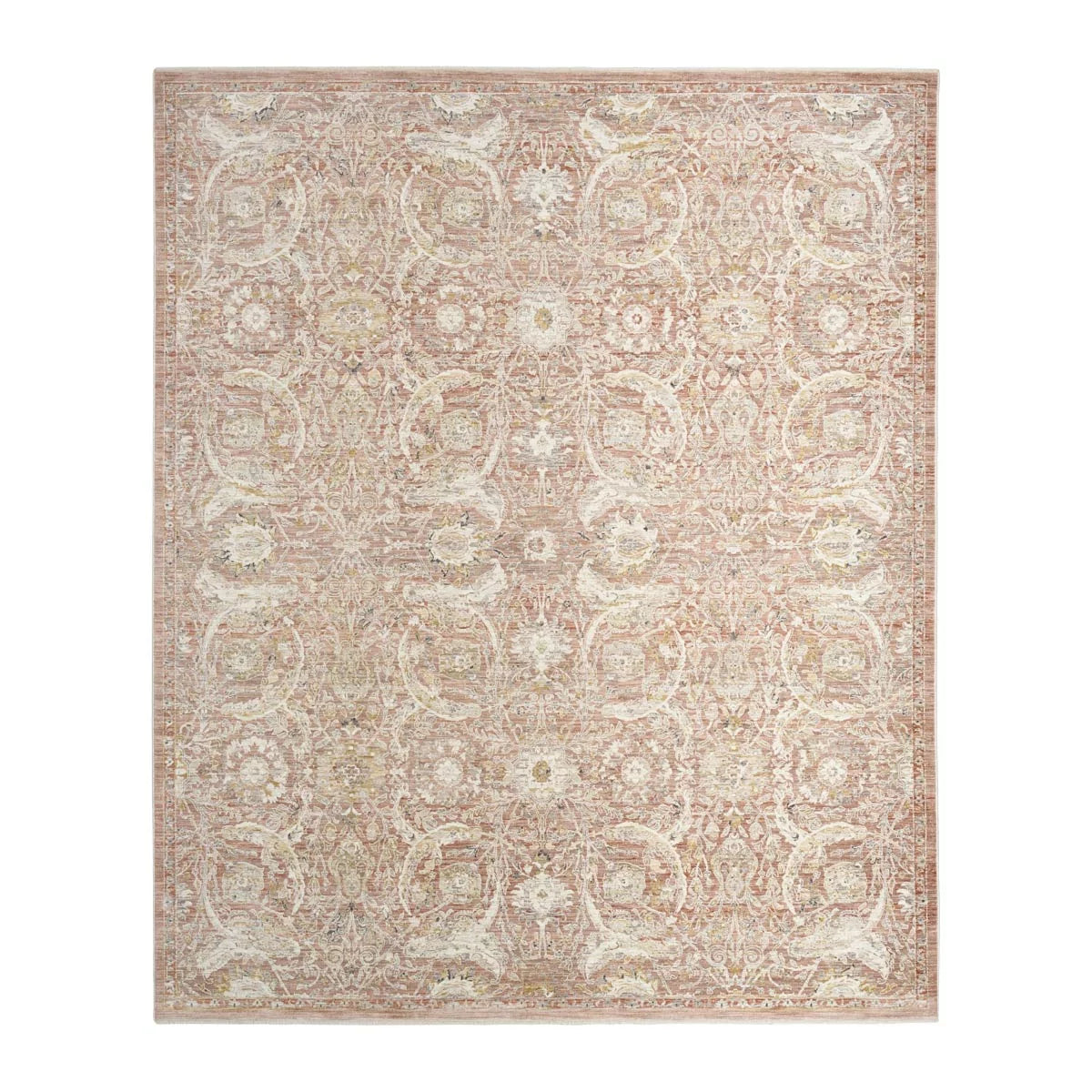 Nourison Antique Fusion Brick Rug, in 3 Sizes