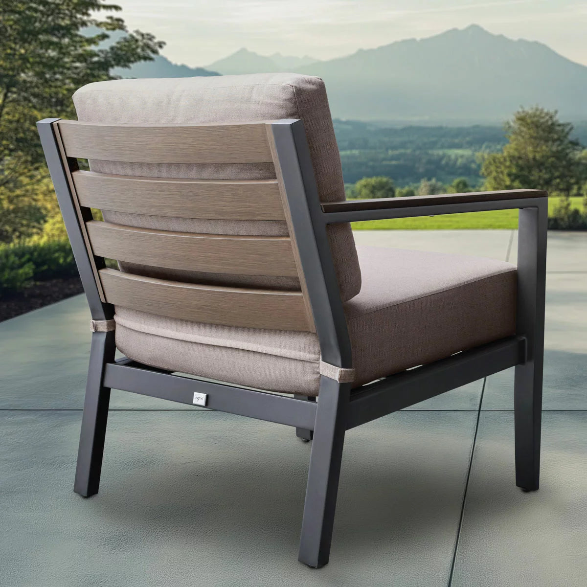 Agio Stockholm 4 Piece Deep Seating Patio Set + Cover