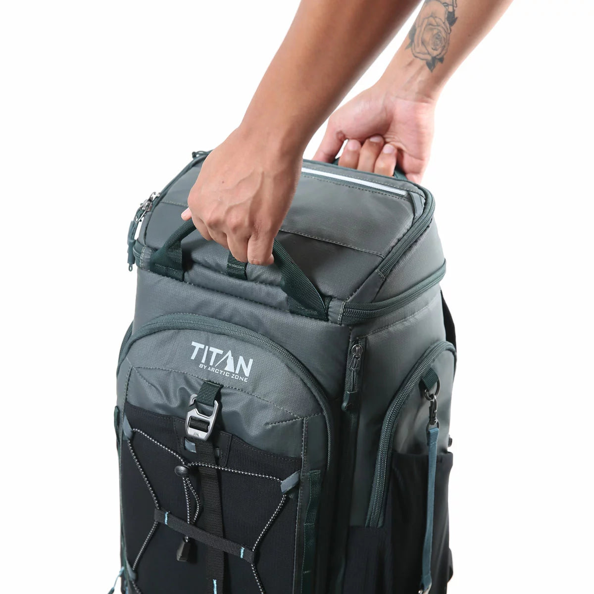 Titan 26 Can Backpack Cooler with 2 Ice Walls