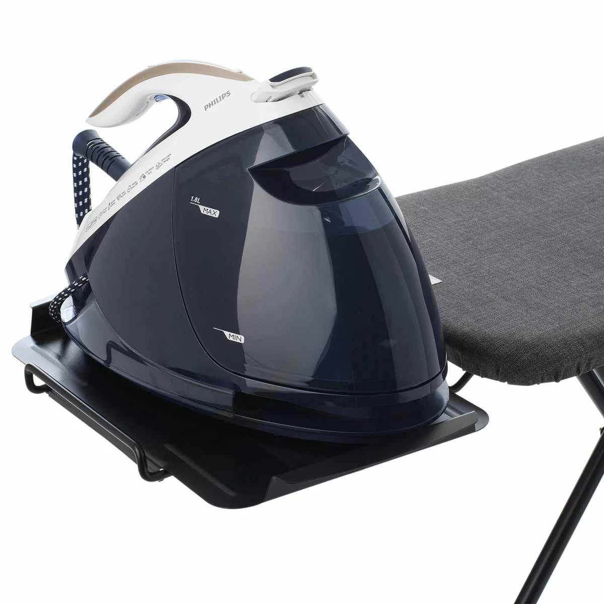 Brabantia Ironing Board B with Metal Steam Unit Holder