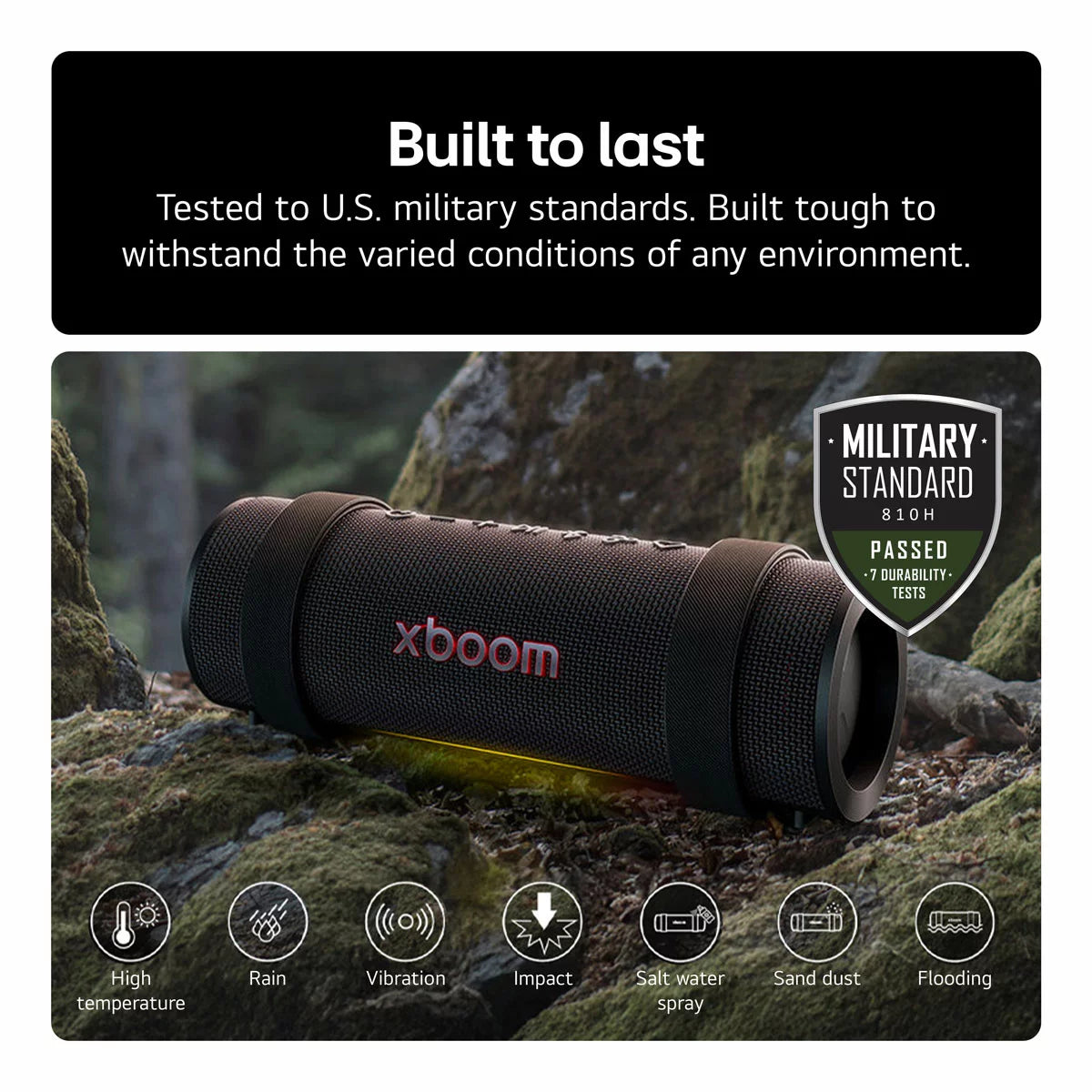 LG XBOOM Grab by will.i.am Portable Bluetooth Speaker
