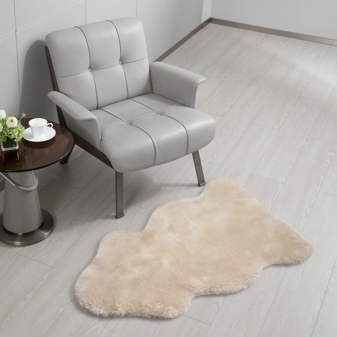 Windward Single Sheepskin Rug, 60 x 95 cm