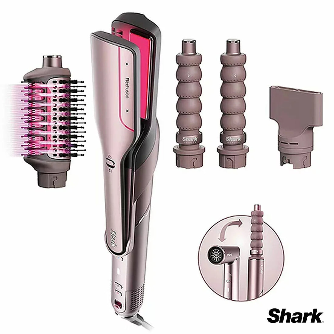 Shark FlexFusion Straight 4-in-1 Air Styler & Dryer & Ceramic Straightener