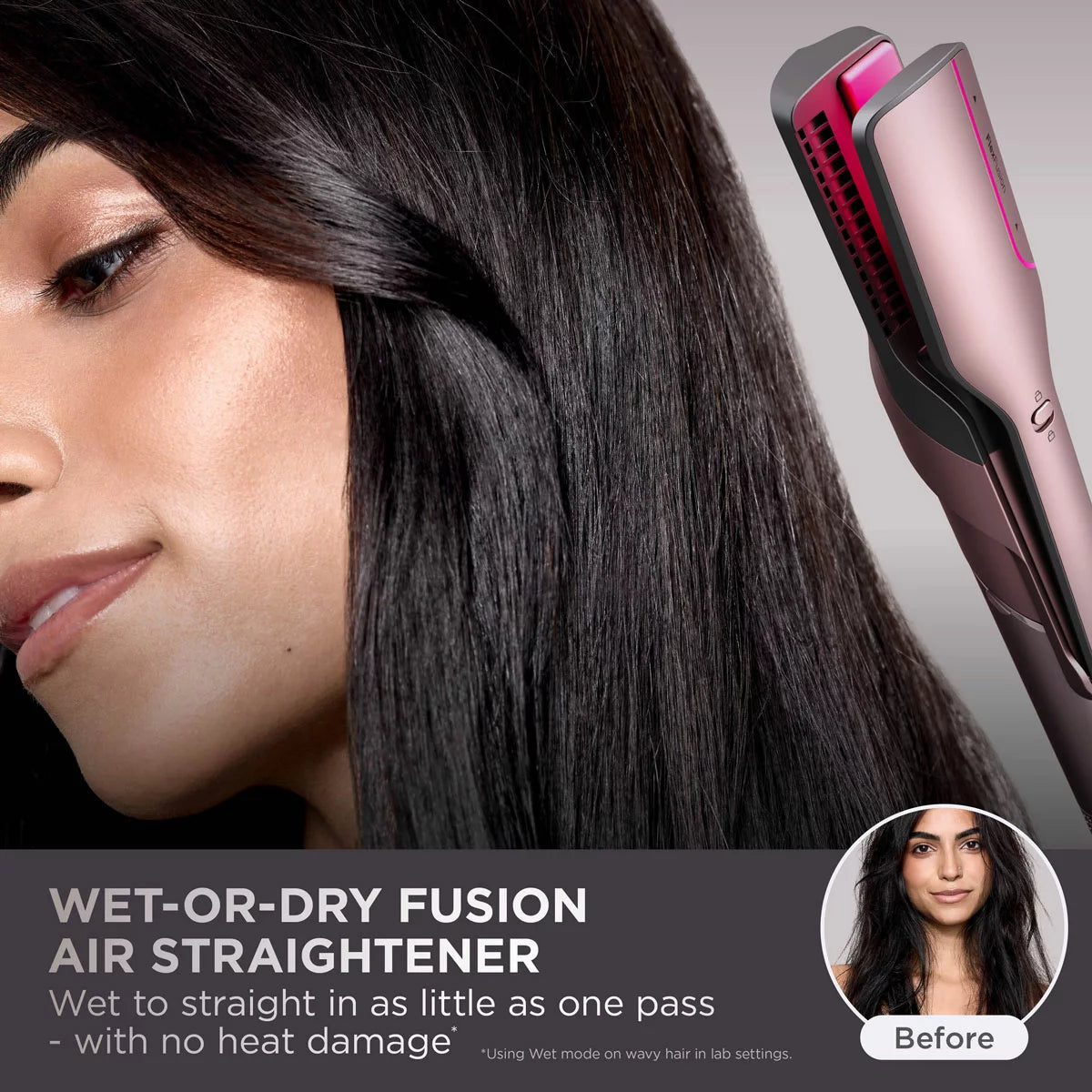 Shark FlexFusion Straight 4-in-1 Air Styler & Dryer & Ceramic Straightener