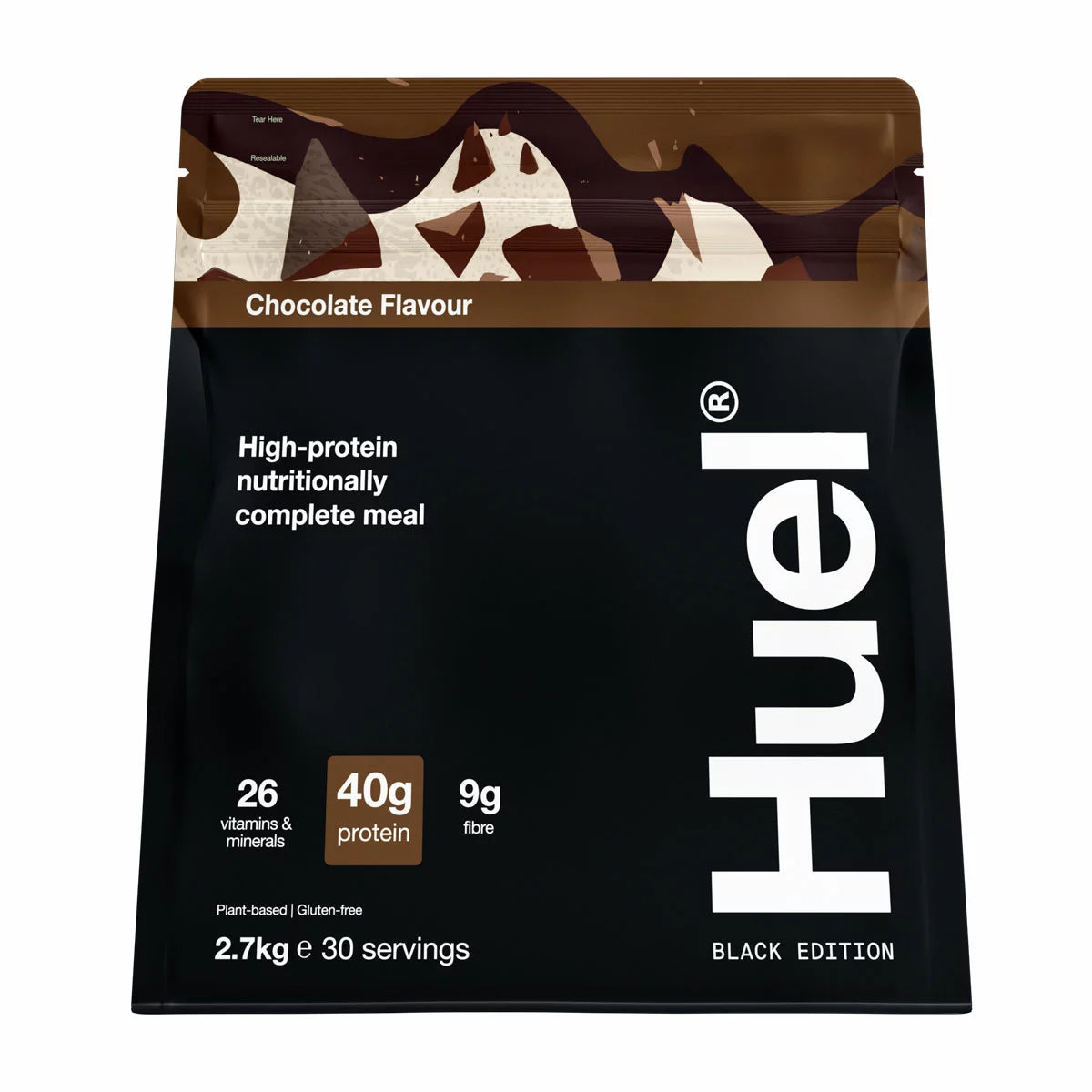 Huel Chocolate Black Edition: High Protein Nutritionally Complete Powder Meal