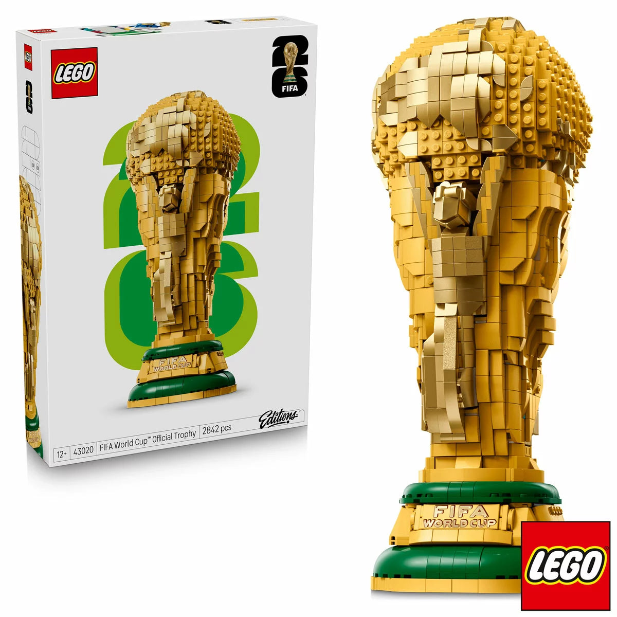 LEGO Editions FIFA World Cup™ Official Trophy - Model 43020 (12+ Years)