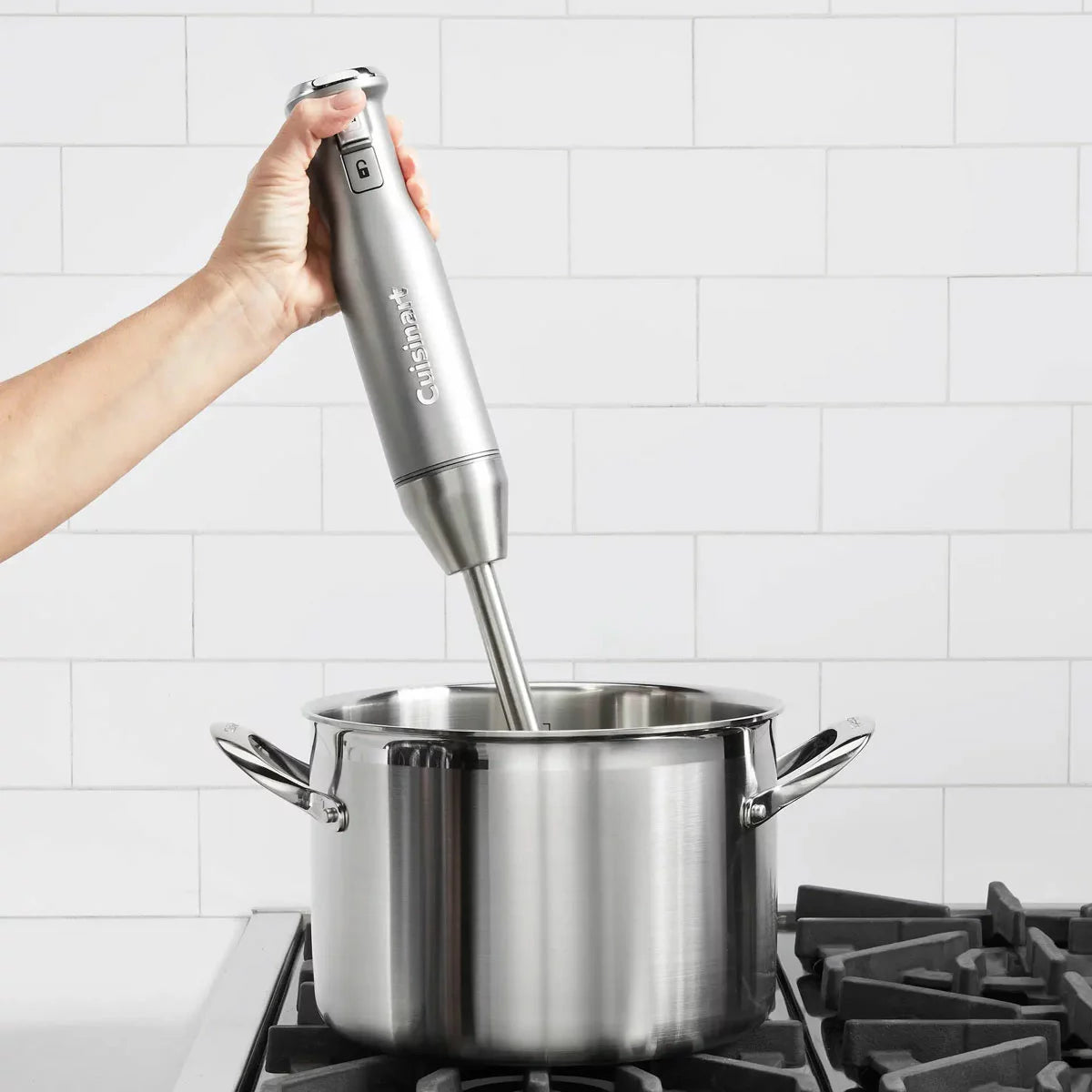 Cuisinart HB500U Power Blend Immersion Hand Blender in Silver