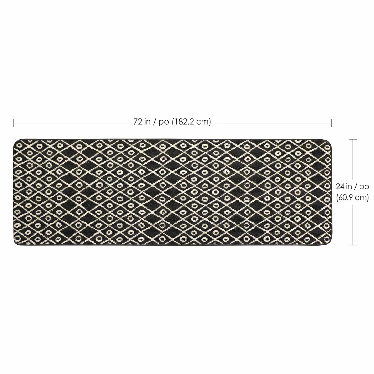 Multy Home Accent Floor Runner in 4 Designs, 60 x 183 cm