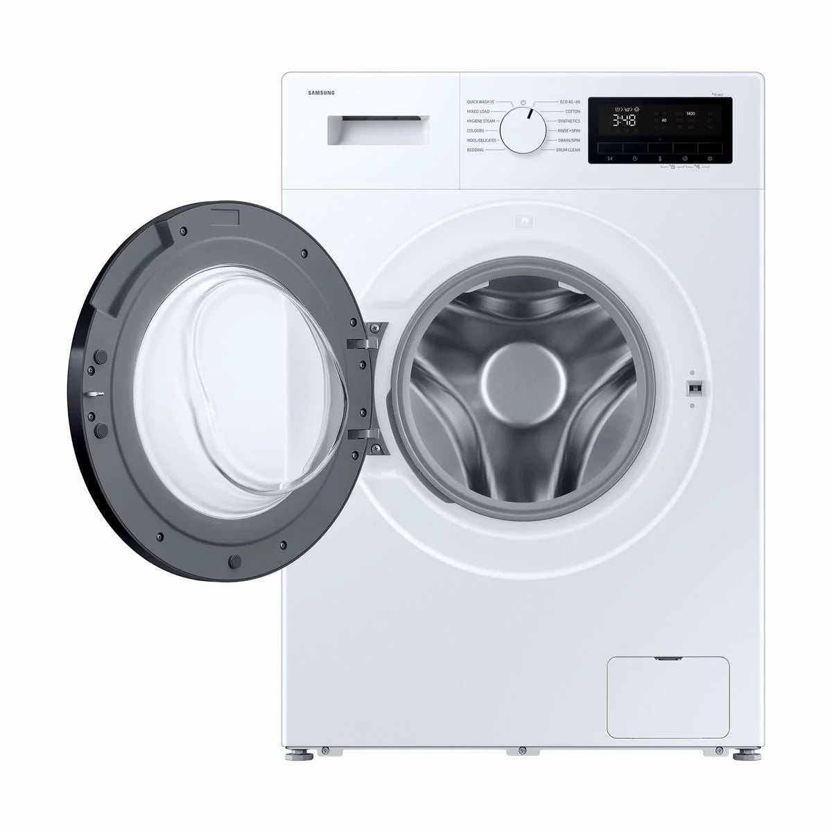 Samsung Series 4 WW90FG3M05AWEU, 9kg Washing Machine, A Rated in White