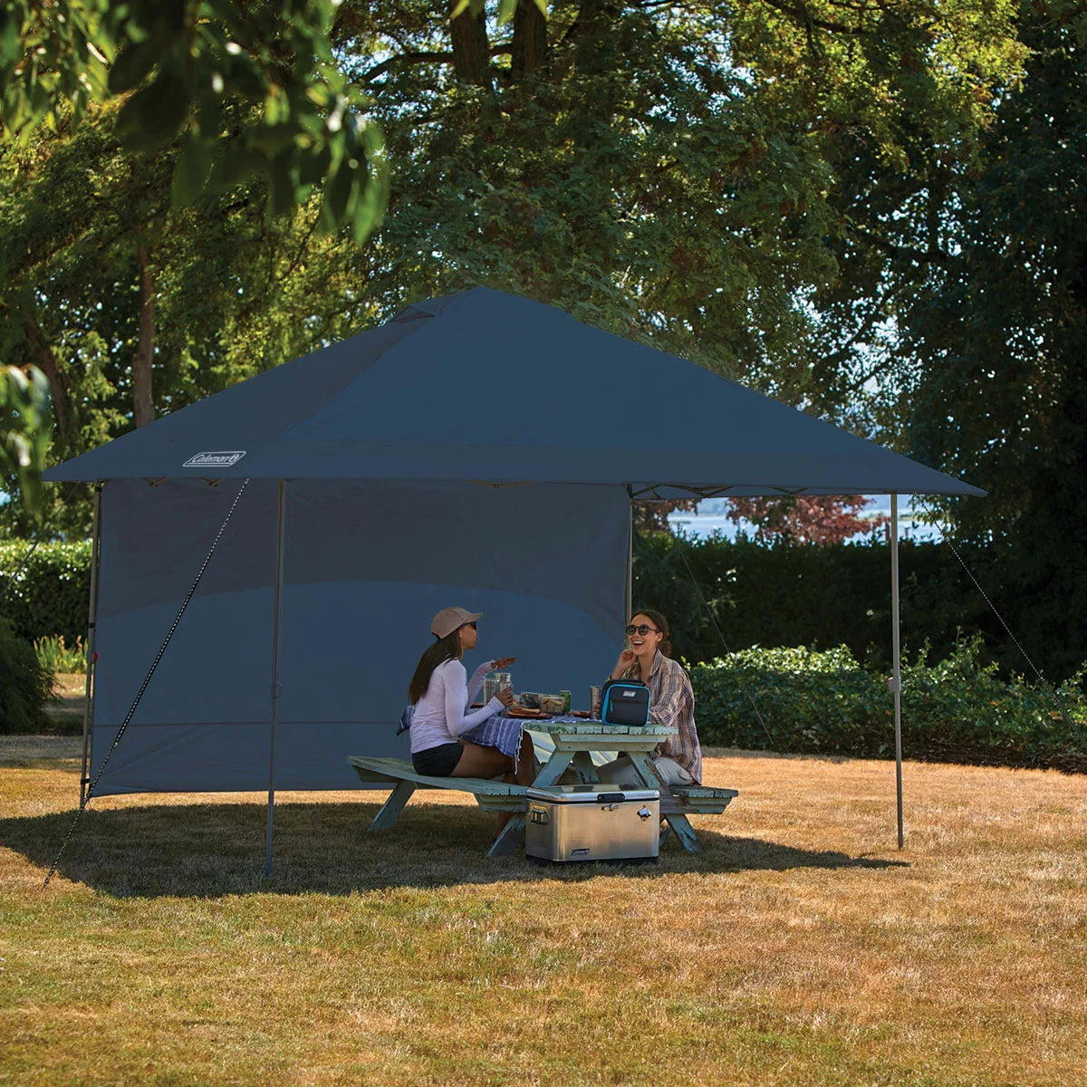 Coleman 13 x 13 ft (3.9 x 3.9m) Oasis Canopy with Shade Wall