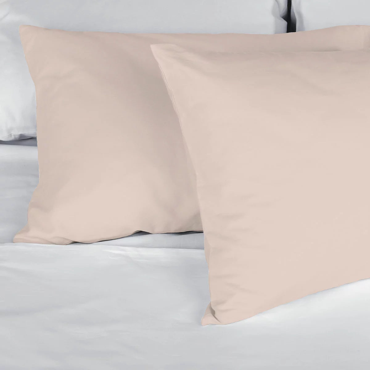 Purity Home 400 Thread Count Cotton Pink Duvet Cover Set in 4 Sizes
