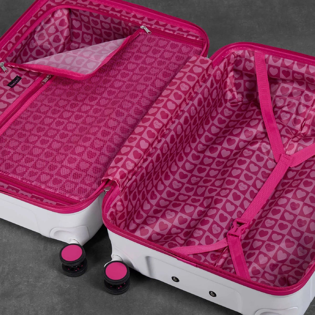 Rock Love Island 3 Piece Hardside Luggage Set, view 3