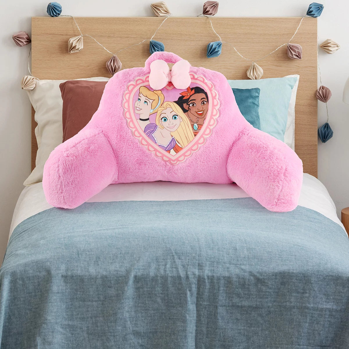 Disney Character Faux Fur Bed Rest, Princess