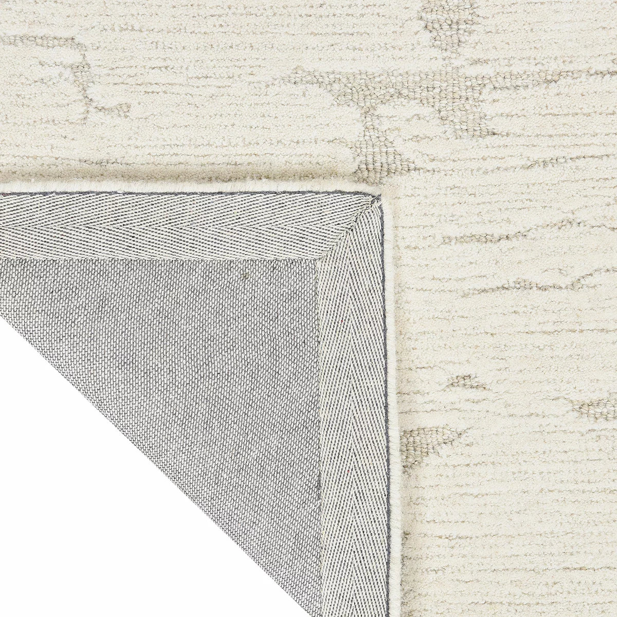 Calvin Klein Sculptural Ivory Rug in 2 Sizes
