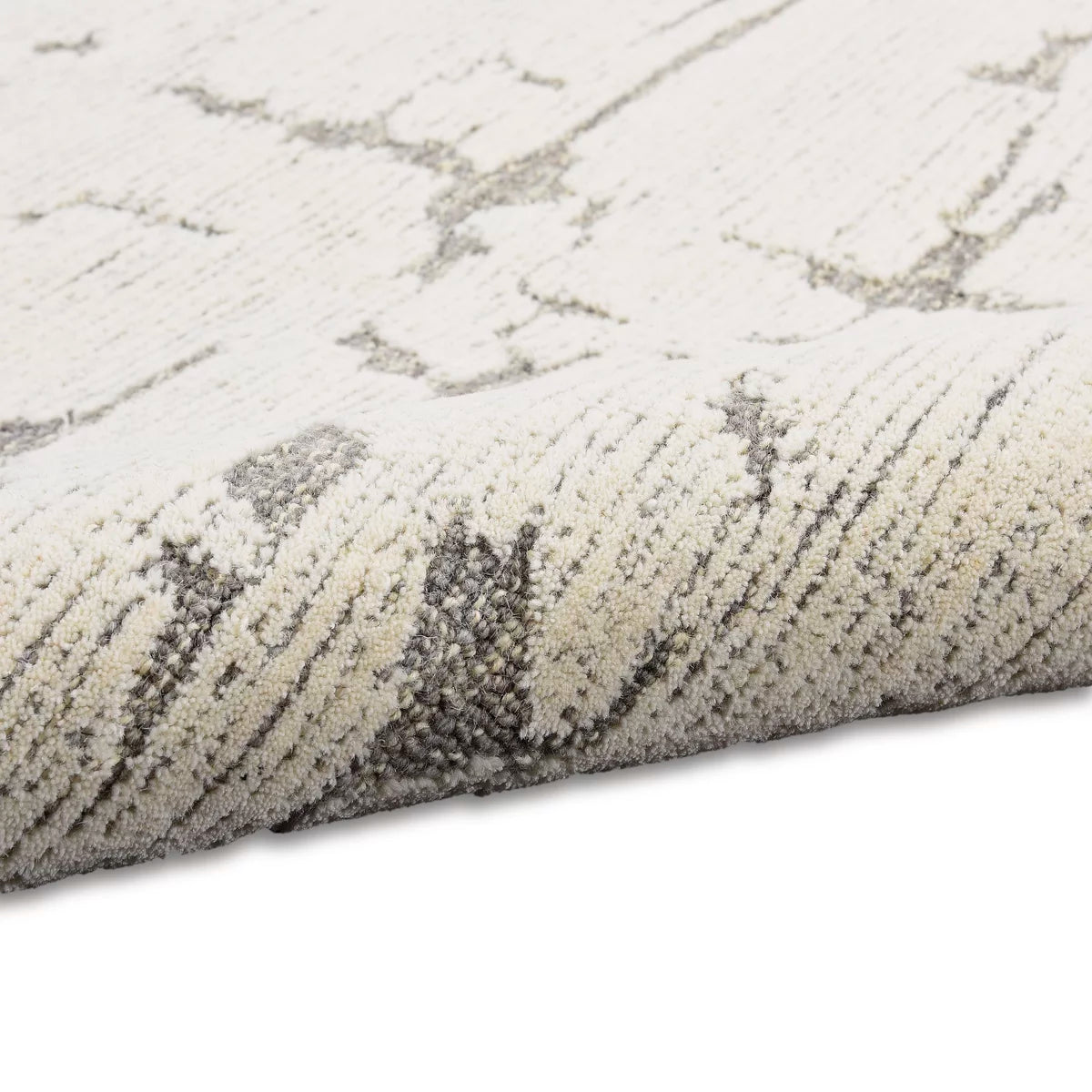 Calvin Klein Sculptural Grey Rug in 2 Sizes